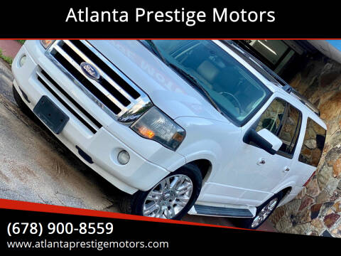 2011 Ford Expedition EL for sale at Atlanta Prestige Motors in Decatur GA