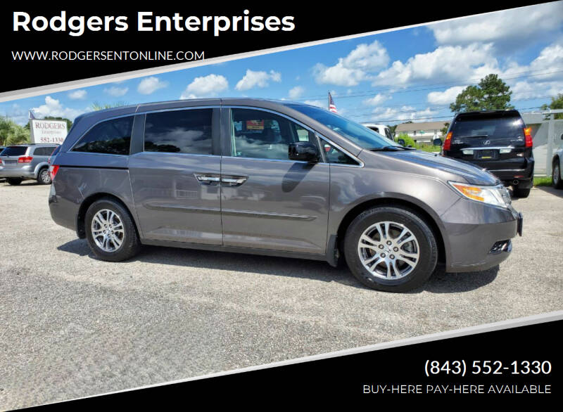 2012 Honda Odyssey for sale at Rodgers Enterprises in North Charleston SC