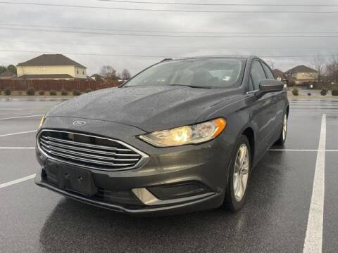 2018 Ford Fusion for sale at E & N Used Auto Sales LLC in Lowell AR
