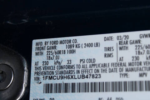 2020 Ford Escape SEL