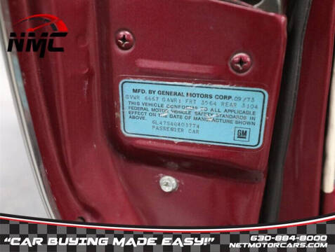 1974 Cadillac Eldorado