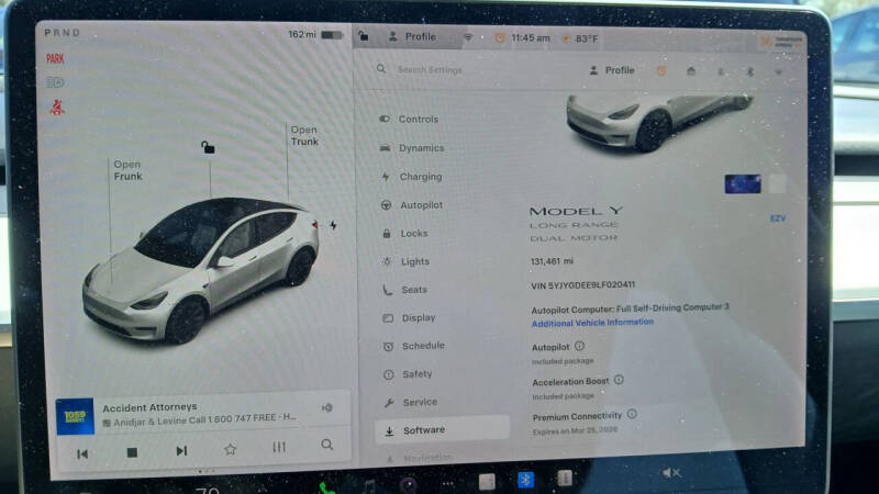 2020 Tesla Model Y Long Range