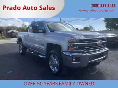 2016 Chevrolet Silverado 2500HD for sale at Prado Auto Sales in Miami FL