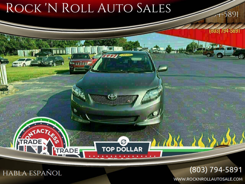 2010 Toyota Corolla for sale at Rock 'N Roll Auto Sales in West Columbia SC