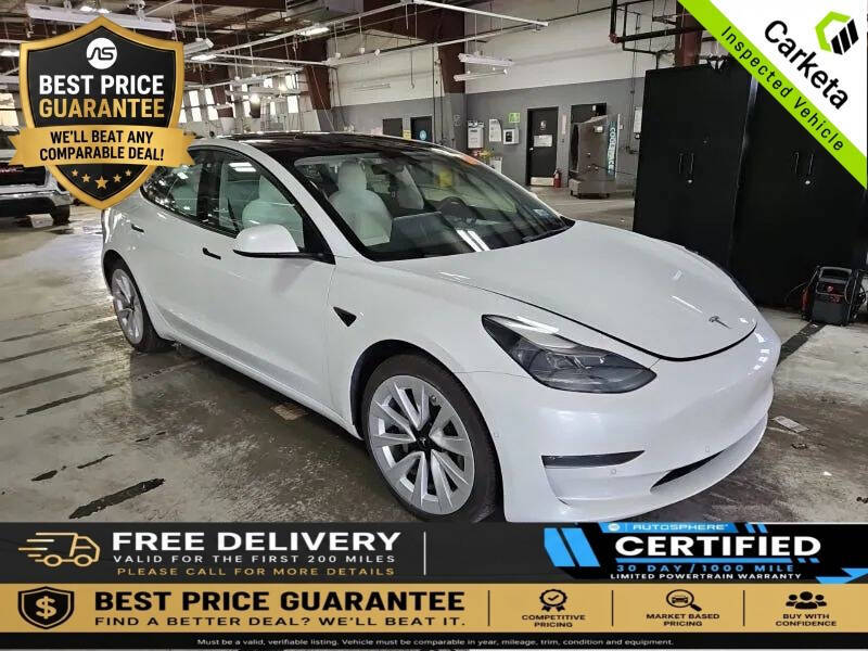 2022 Tesla Model 3 Long Range