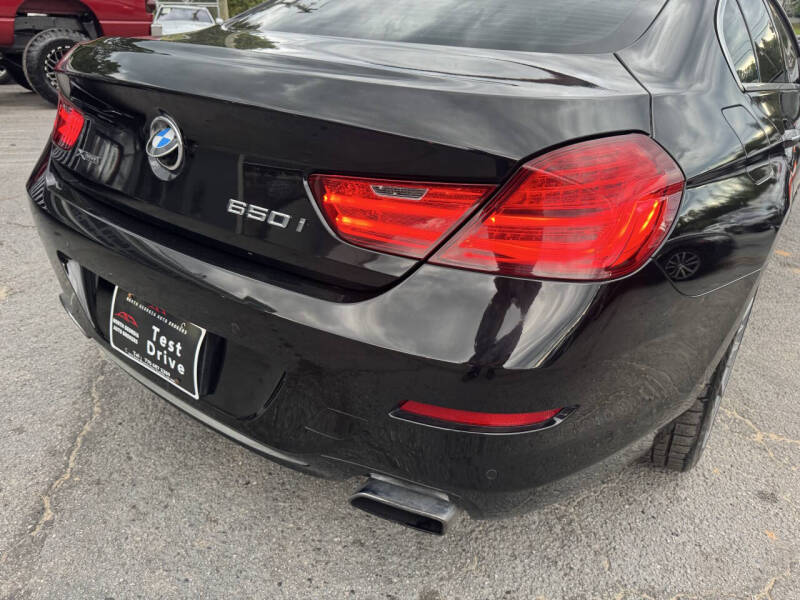 2016 BMW 6 Series 650i xDrive Gran Coupe