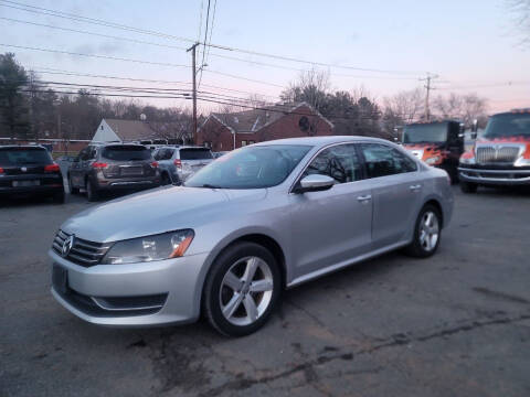 2012 Volkswagen Passat for sale at Hometown Automotive Service & Sales in Holliston MA