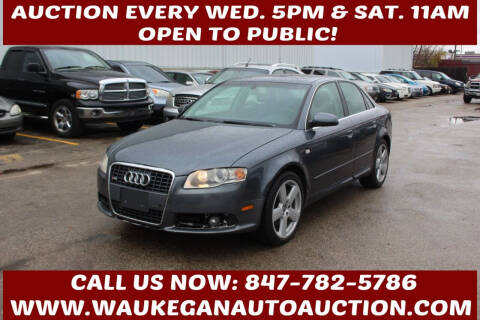 2008 Audi A4 for sale at Waukegan Auto Auction in Waukegan IL