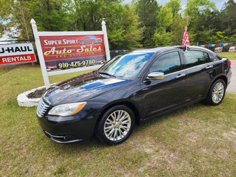 2011 Chrysler 200 for sale at Super Sport Auto Sales in Hope Mills NC