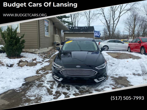 2017 Ford Fusion for sale at Budget Cars Of Lansing in Lansing MI