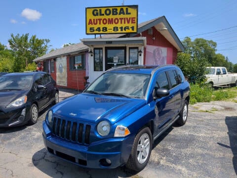 2010 Jeep Compass for sale at GLOBAL AUTOMOTIVE in Grayslake IL