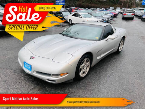 1998 Chevrolet Corvette for sale at Sport Motive Auto Sales in Seattle WA