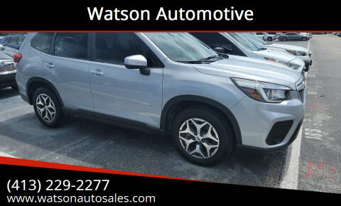 2020 Subaru Forester for sale at Watson Automotive in Sheffield MA