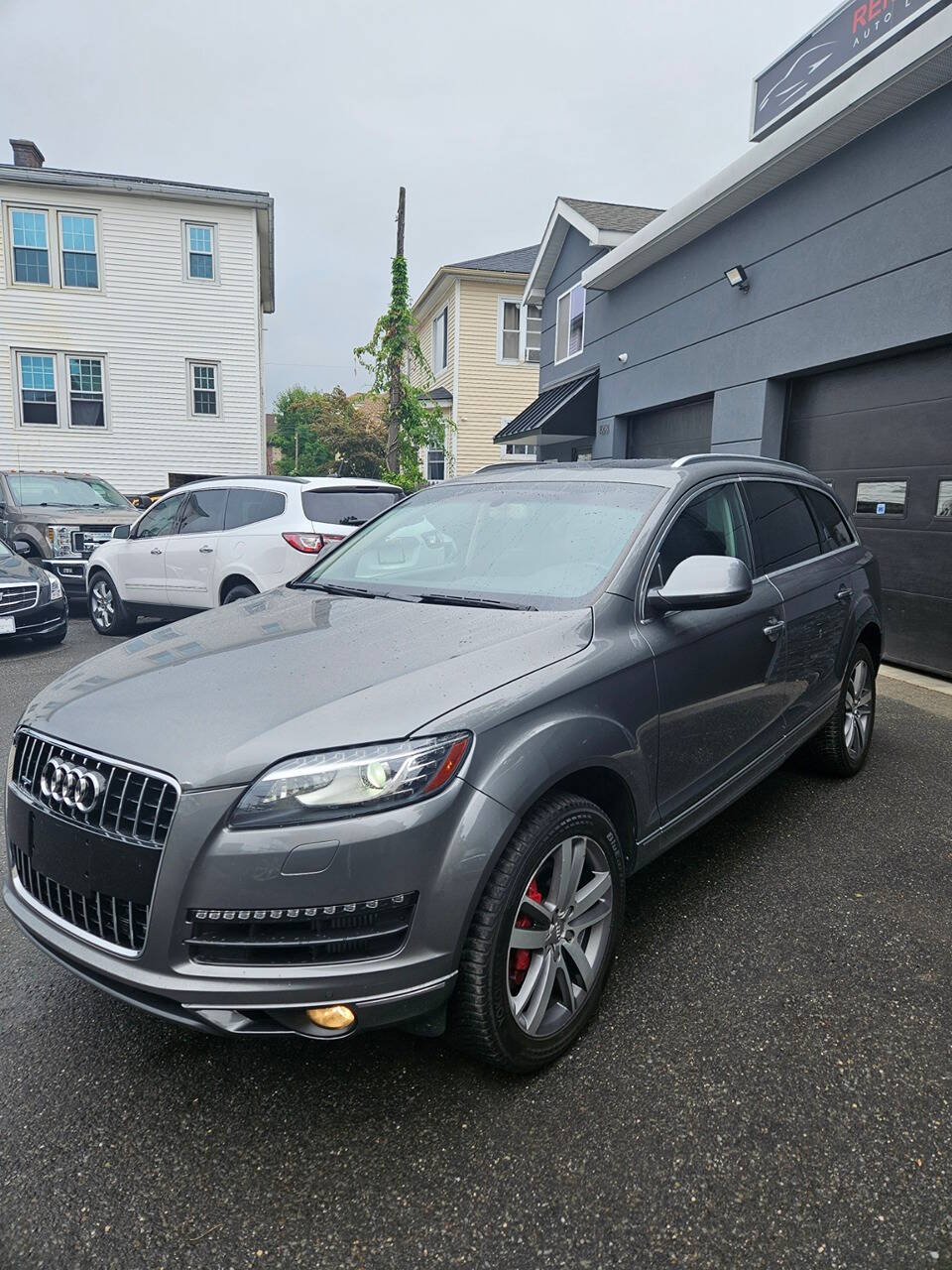 2014 Audi Q7 for sale at RENOS AUTO SALES LLC in Waterbury, CT