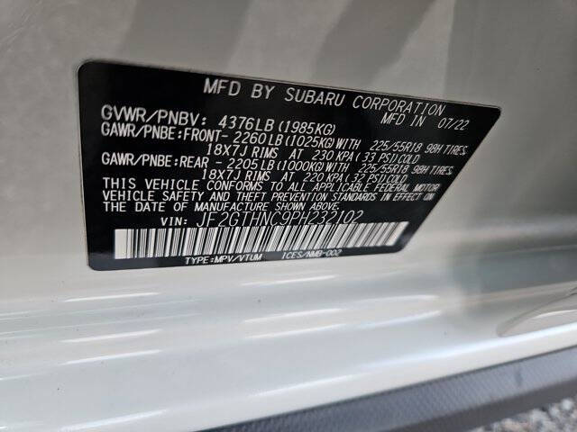 2023 Subaru Crosstrek Limited