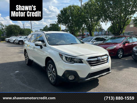2018 Subaru Outback for sale at Shawn's Motor Credit in Houston TX