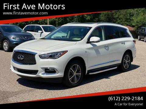 2017 Infiniti QX60 for sale at First Ave Motors in Shakopee MN