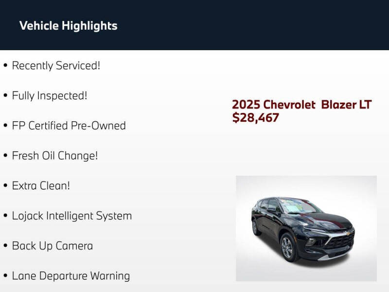 2025 Chevrolet Blazer LT
