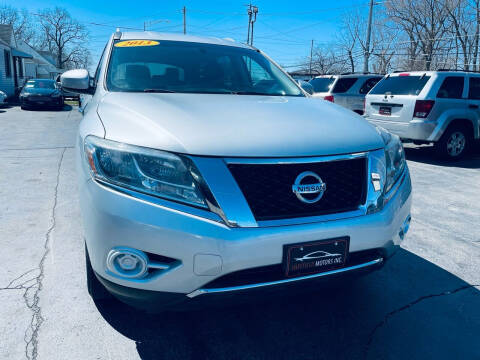 2013 Nissan Pathfinder for sale at SHEFFIELD MOTORS INC in Kenosha WI