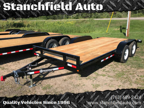 2021 Woodies MFG 16’ Car Hauler 7,000 Lbs GVW  for sale at Stanchfield Auto in Stanchfield MN