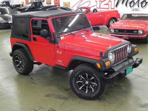 2004 Jeep Wrangler for sale at 121 Motorsports in Mount Zion IL