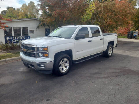 2014 Chevrolet Silverado 1500 for sale at TR MOTORS in Gastonia NC