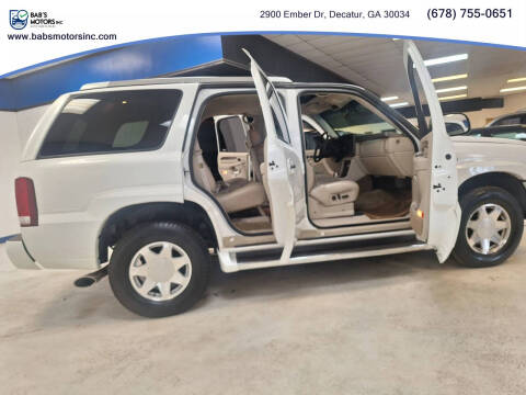 2002 Cadillac Escalade