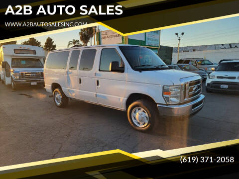 2008 Ford E-Series Wagon for sale at A2B AUTO SALES in Chula Vista CA