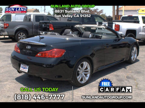 2009 Infiniti G37 Convertible