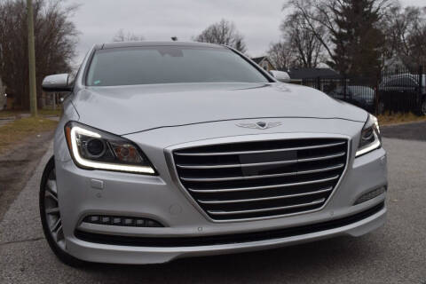 2017 Genesis G80 for sale at QUEST AUTO GROUP LLC in Redford MI