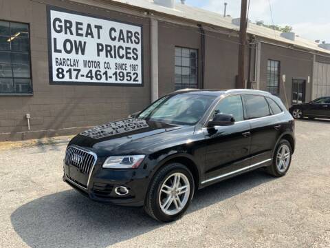 2013 Audi Q5 for sale at BARCLAY MOTOR COMPANY in Arlington TX
