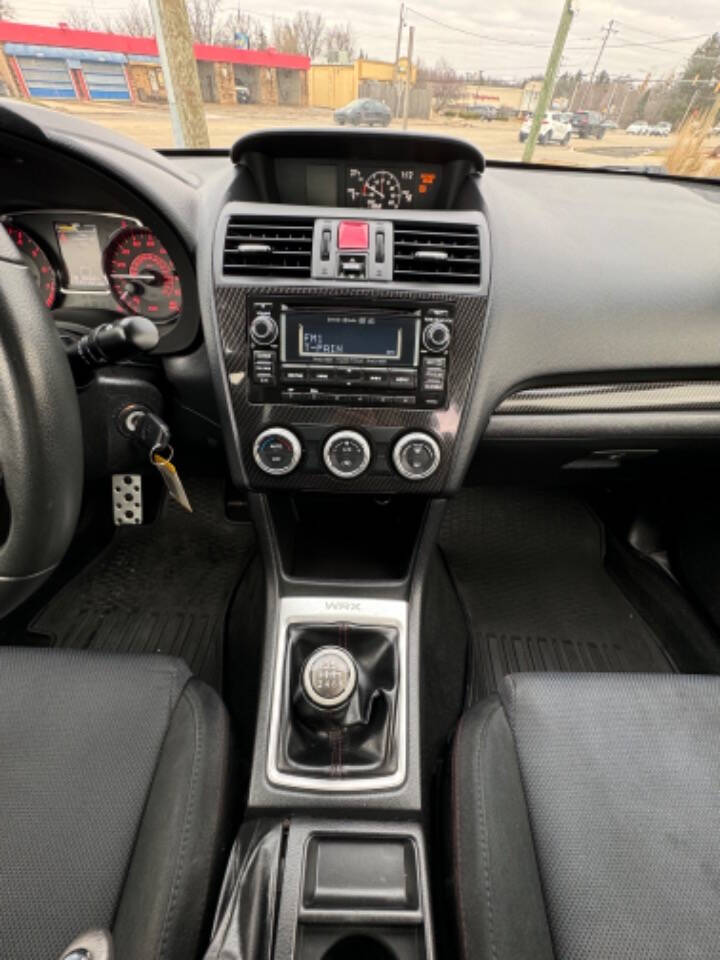 2015 Subaru WRX for sale at The Motor House in Oswego, IL