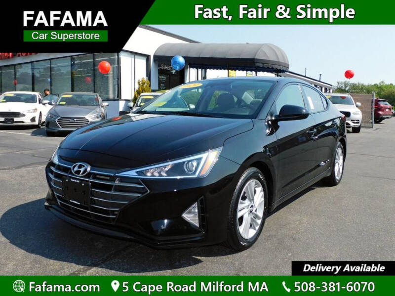 2020 Hyundai Elantra for sale at FAFAMA AUTO SALES Inc in Milford MA