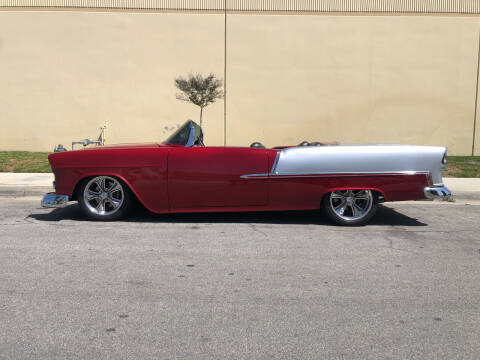 1955 Chevrolet Bel Air Roadster for sale at HIGH-LINE MOTOR SPORTS in Brea CA
