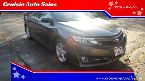 2014 Toyota Camry for sale at Cruisin Auto Sales in Appleton WI