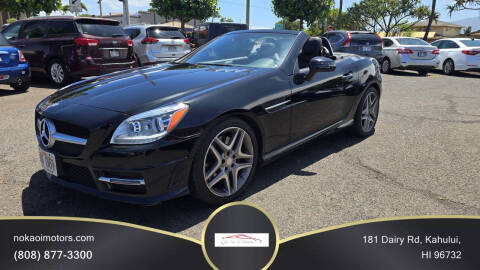 2016 Mercedes-Benz SLK for sale at No Ka Oi Motors in Kahului HI