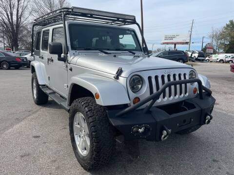 2008 Jeep Wrangler Unlimited for sale at Atlantic Auto Sales in Garner NC