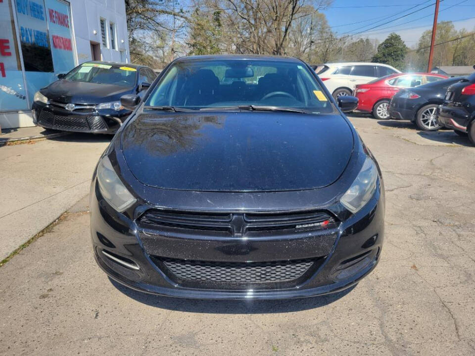 2016 Dodge Dart for sale at DAGO'S AUTO SALES LLC in Dalton, GA