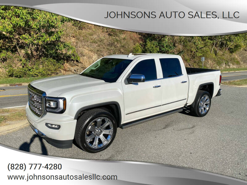 2018 GMC Sierra 1500 for sale at Johnsons Auto Sales, LLC in Marshall NC