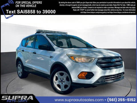 2017 Ford Escape for sale at SUPRA AUTO SALES in Riviera Beach FL