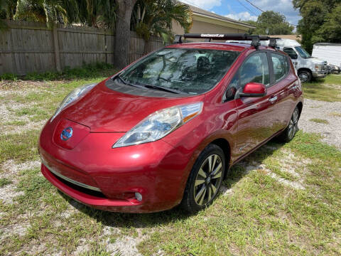 2013 Nissan LEAF for sale at Amo's Automotive Services in Tampa FL