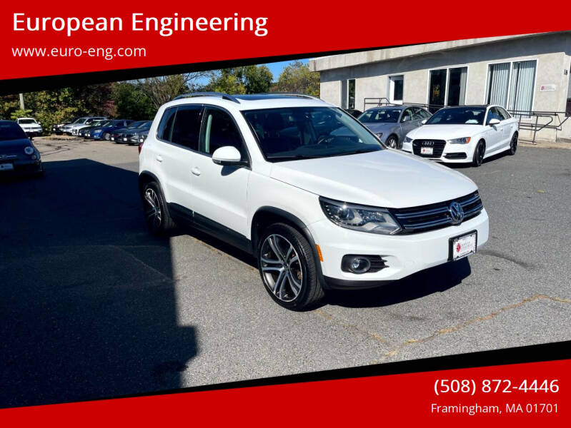 2017 Volkswagen Tiguan for sale at European Engineering in Framingham MA