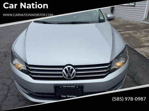 2012 Volkswagen Passat for sale at Car Nation in Webster NY