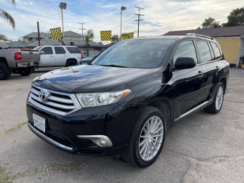 2012 Toyota Highlander for sale at JR'S AUTO SALES in Pacoima CA