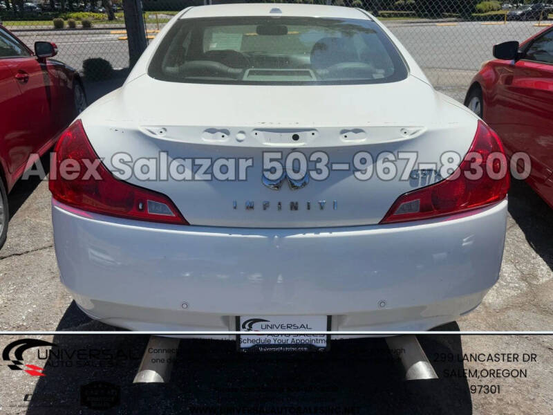 2012 Infiniti G37 Coupe x