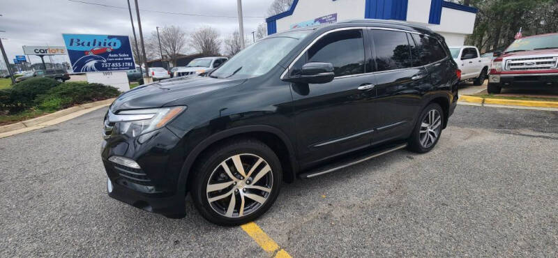 2016 Honda Pilot for sale at Bahia Auto Sales in Chesapeake VA