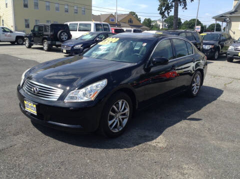 2008 Infiniti G35 for sale at Worldwide Auto Sales in Fall River MA