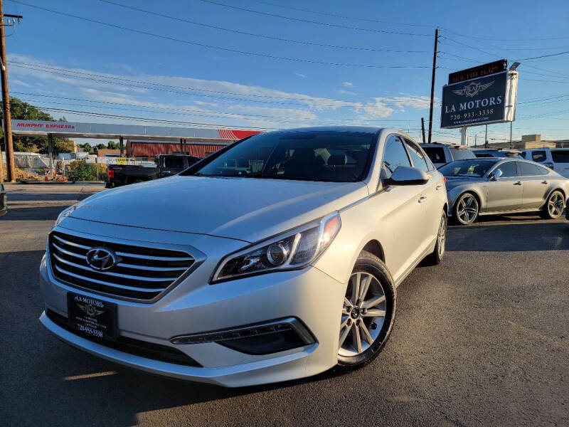 2015 Hyundai Sonata for sale at LA Motors LLC in Denver CO
