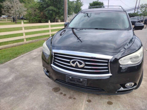 2013 Infiniti JX35 for sale at NEWSED AUTO INC in Houston TX