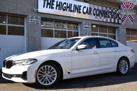 2021 BMW 5 Series for sale at The Highline Car Connection in Waterbury CT